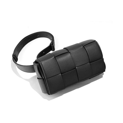 Bags Women Bag Weave Waist Belt Bag 2023 Trend Chest Pouch Female Bag