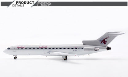 1:200 InFlight Qatar Airways B727-200 A7-ABC Airplane Diecast Aircraft Model