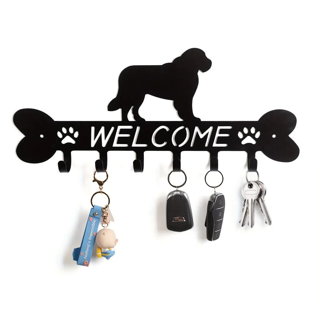 1pc Wall Mounted Key Holder Metal Key Hook For Wall, Decorative Wall Rack