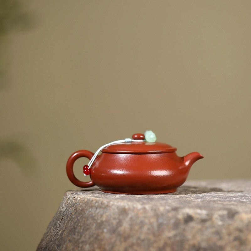 Handmade Xiaomeiyao Zhuni Clay Yixing Purple Sand Teapot Minglu Style Pot 100ml