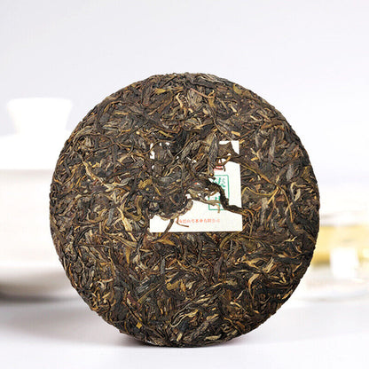 Ancient Tree Raw Tea Cake Yunnan Seven Seed Cake Bamboo Shell Whole Till Packing