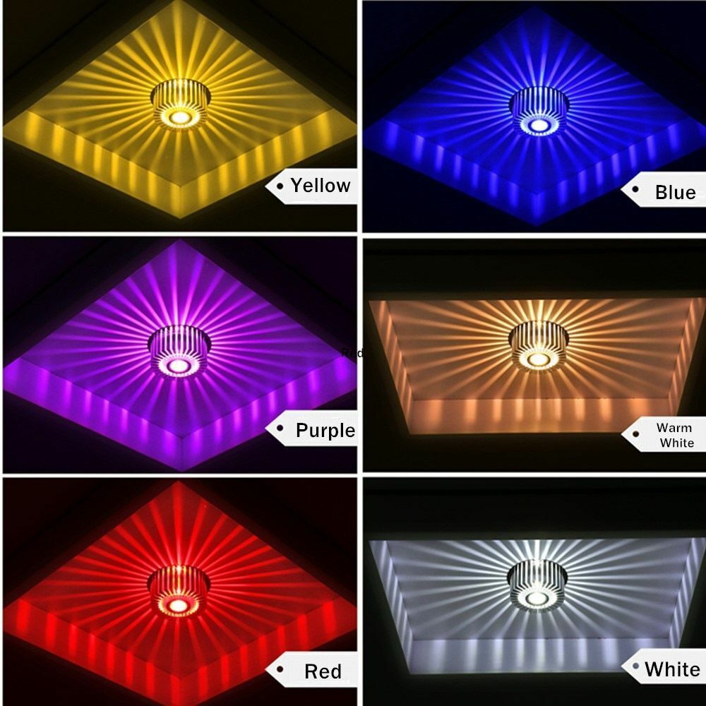 Modern LED Downlight Recessed Spot Ceiling Lamp Surface Mounted Colorful Spot