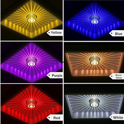 Modern LED Downlight Recessed Spot Ceiling Lamp Surface Mounted Colorful Spot