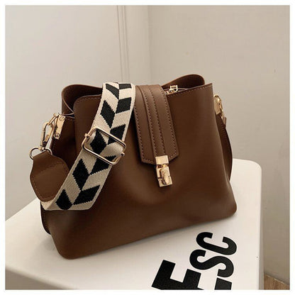 Fashion Handbag Shoulder Retro Bucket Bag Messenger Bag