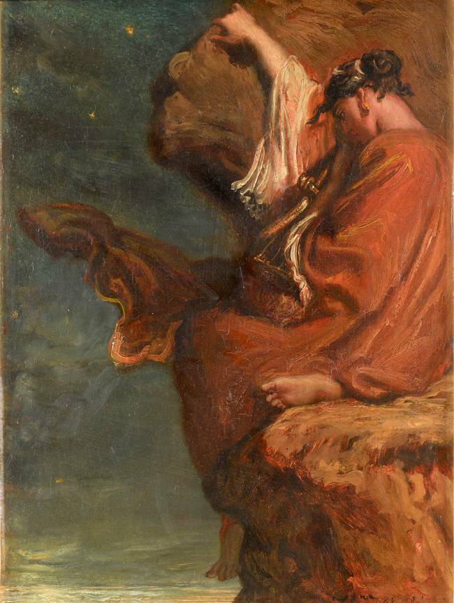 high quality oil painting handpainted on canvas "a woman"