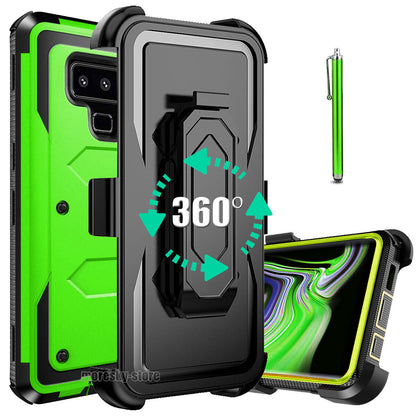 For Samsung Galaxy Note98 Shockproof Case, w/ Belt Clip Stand Rugged Phone Cover