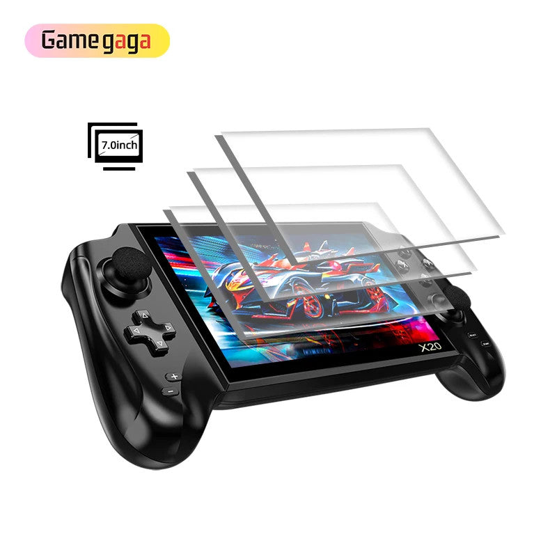 X20 Handheld Game Player 7' Screen Retro Gaming Consoles For Portable Video Game
