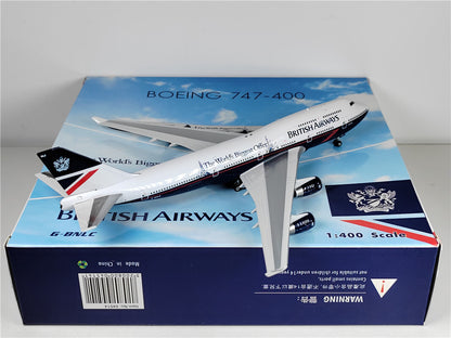 1:400 Phoenix BRITISH AIRWAYS BOEING B747-400 Airplane Diecast Aircraft Model