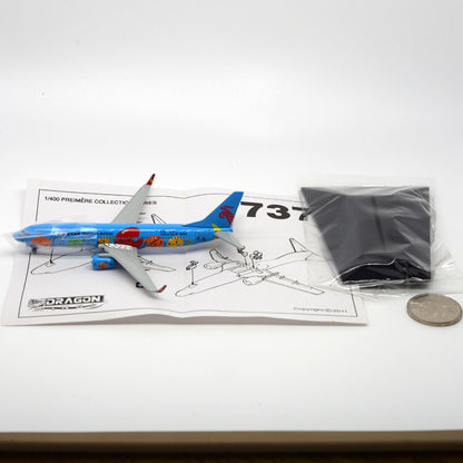 Dragon for Boeing 737-800 World No B-5606 1/400 diecast model plane