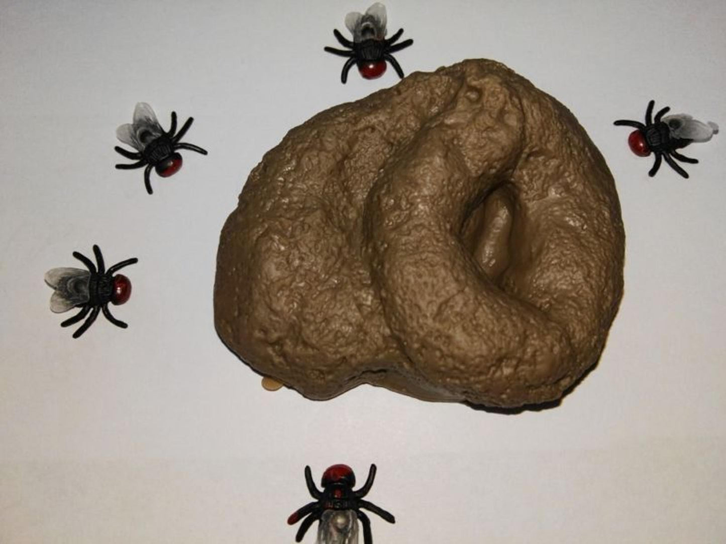 Fake Pooper Bathroom Prank Crap Turd Human Dog Poop Funny Joke Toilet Poo H