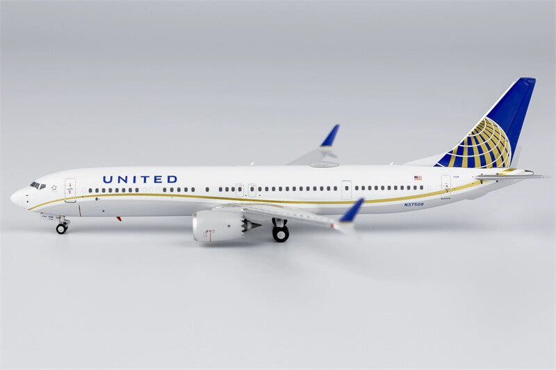 NG Model for United Airlines for Boeing B737 MAX9 N37508 1/400 Aircraft Model