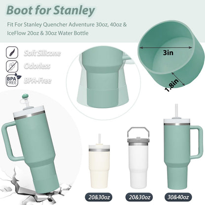9Pcs Accessories Set for Stanley Cup 40 30oz Insulated Sleeve Travel Cup