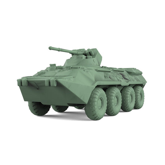 SSMODEL SS200995 1/200 Military Model Kit USSR BTR-80A Light Tank