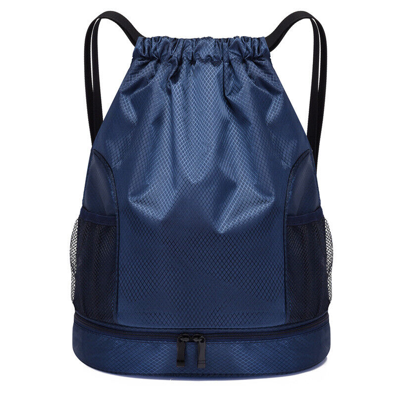 Waterproof Basketball Bag Wet Dry Separation Bags Swimming Drawstring Backpack