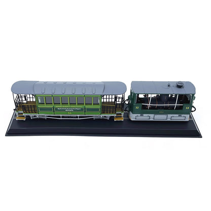 1:87 20cm 1894 Swiss G3-3 Rail Tram Vintage Steam Locomotive Plastic Model Tram