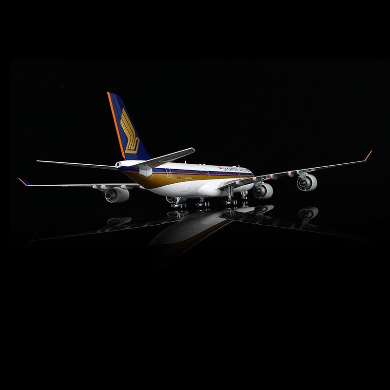 1:200 SQ Wings Singapore Airlines A340-500 9V-SGE Plane Diecast Aircraft Model