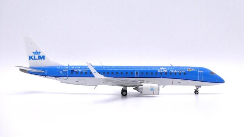 1:200 JC Wings KLM ERJ-190-100STD Passenger Airplane Diecast Aircraft Model