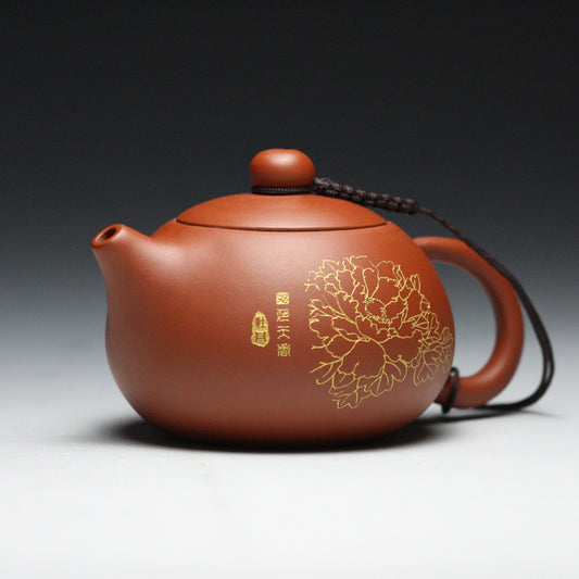 Tea Pot+2 Tea Cups Yixing Teapot Kettle Flask Bottle Purple Sand Teapot on Sales