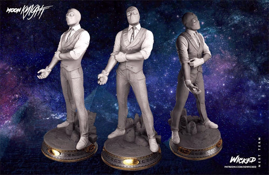 1/24 resin figure model Moonlight Knight Mark Unassembled unpainted