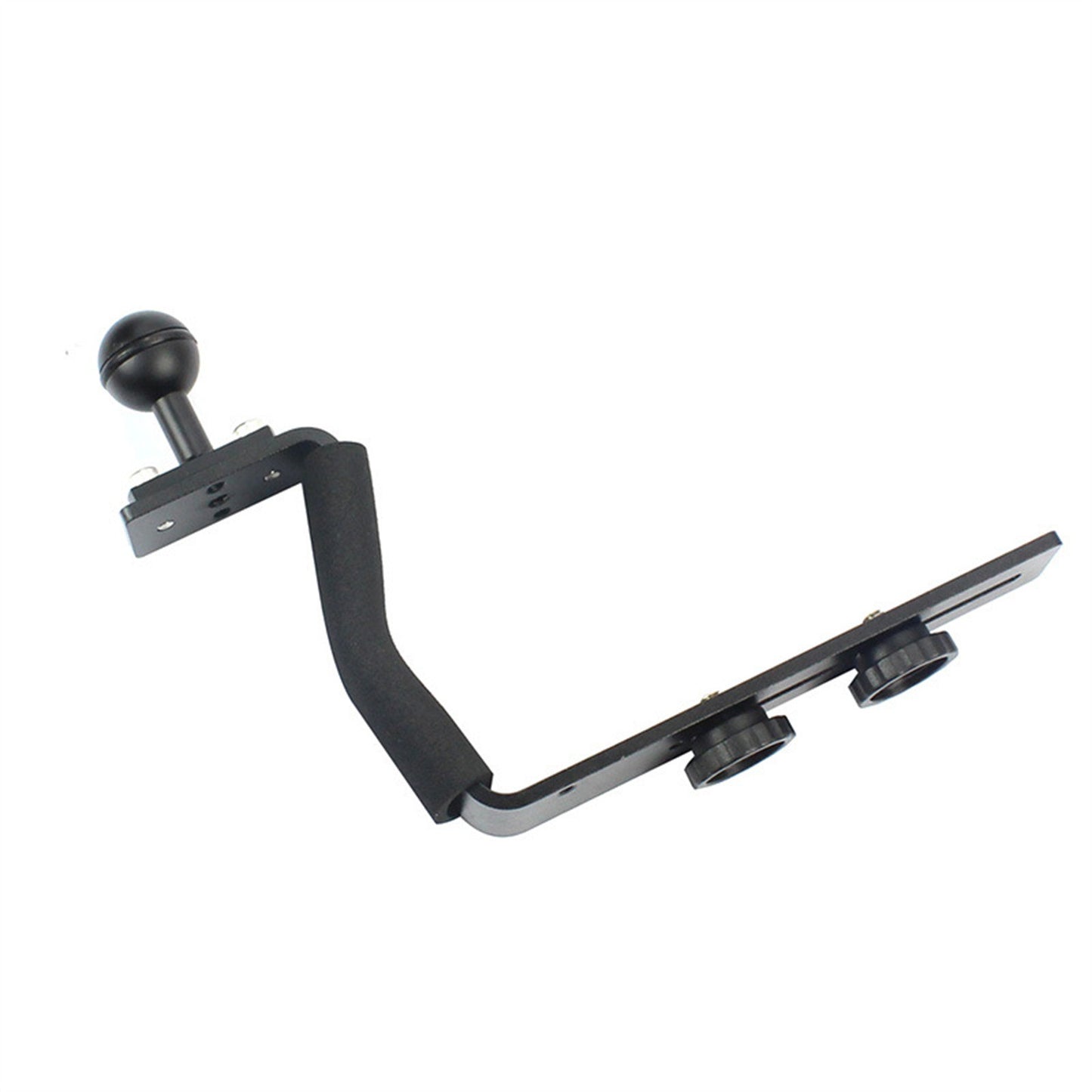 Aluminum Alloy Z-Type Single Handle Ball Extension Diving Bracket For SLR Camera