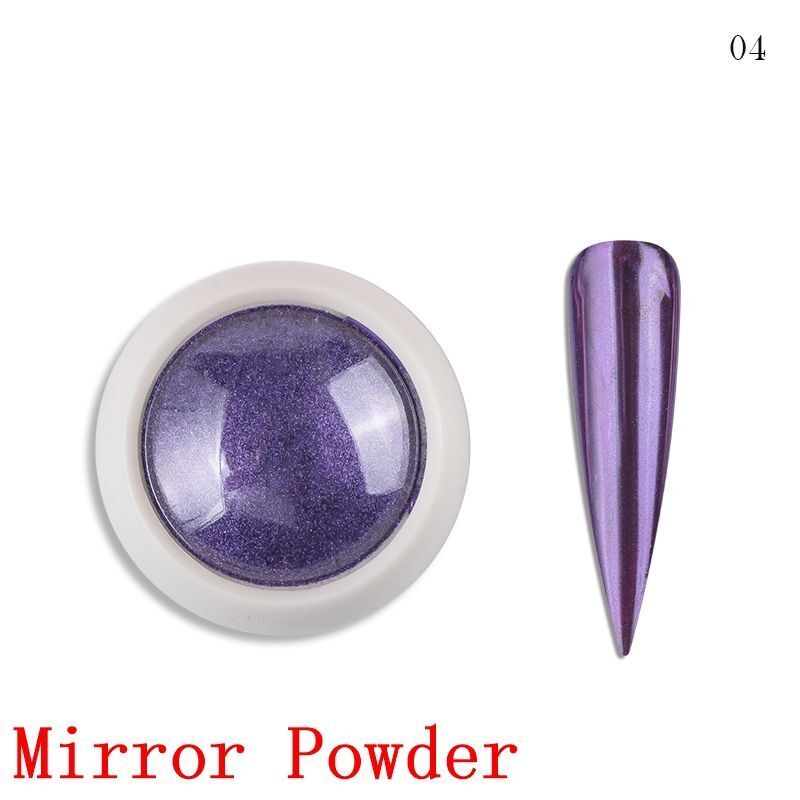 Nail Polish 8ml Jars Silver Gold Mirror Metallic Lacquer UV Gels Soak Off Paints