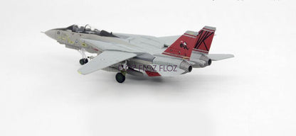 for TEERBO for US Navy F14B carrier for TOMCAT fighter F-14 1/100 plane model