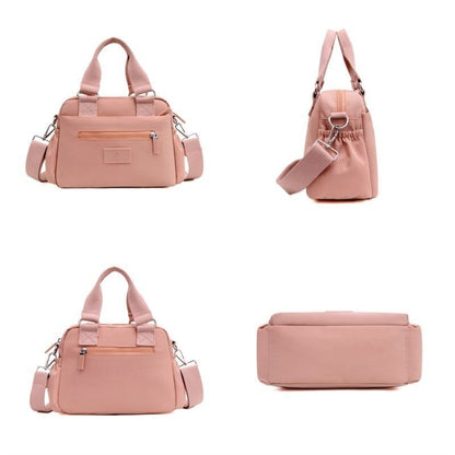 Waterproof Nylon Shoulder Bag Messenger Large Handbag Travel Purse 25*20*10 CM