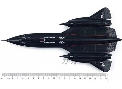 1/144 US SR-71 Blackbird Reconnaissance Aircraft Supersonic Alloy Aircraft Model
