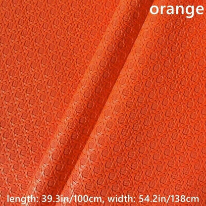 100cm Weaving Pattern Faux Leather Fabric Cloth F DIY Sofa Cover Bag Upholstery