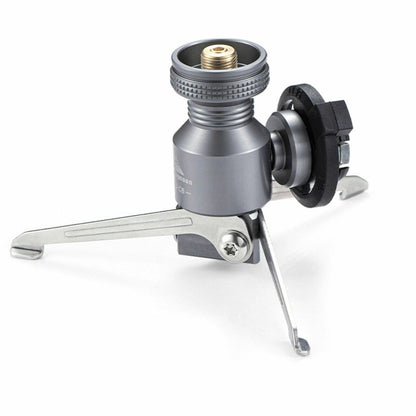 Butane Canister Adapter Camping Gas Canister Collapsible Stove Connector Copper