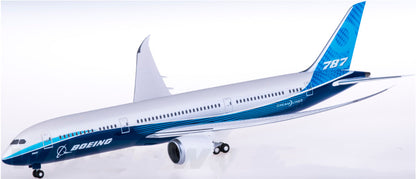 1:200 32CM Hogan BOEING 787-9 Passenger Airplane ABS Plastic Aircraft Model
