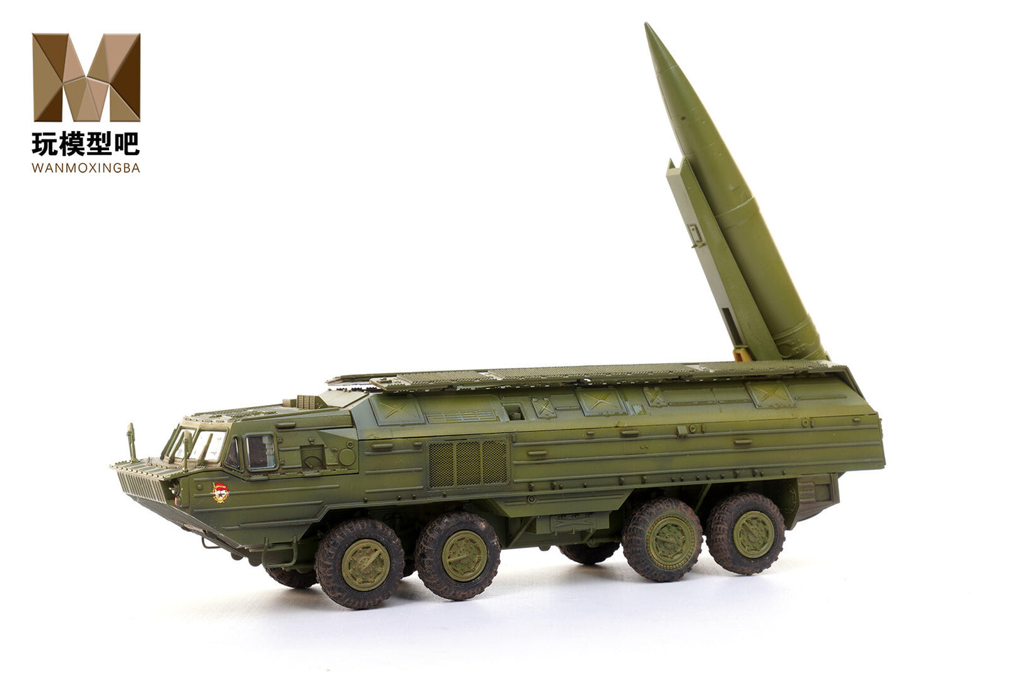 1/72 Soviet SS-23 Spider 9K714 OKA Tactical Missile Launch Vehicle Model
