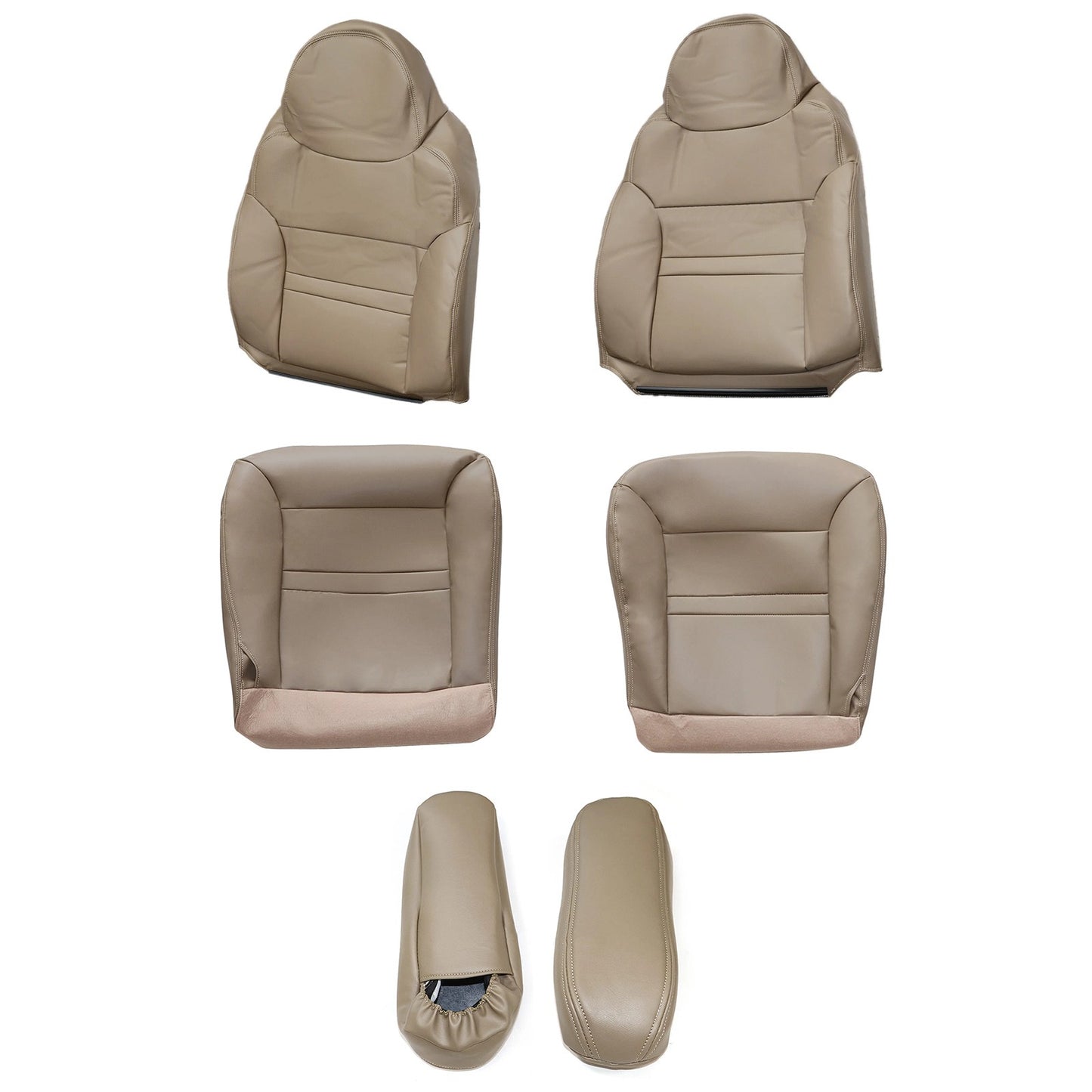 Front Bottom & Top Seat Cover Set For Ford Excursion Limited 2000-2001 Repair