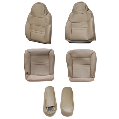 Front Bottom & Top Seat Cover Set For Ford Excursion Limited 2000-2001 Repair