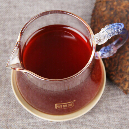 357g/12.59oz Ancient Tree Pu'er Tea Black Tea Pu'er Tea Pu'er Tea Ripe Tea Cake