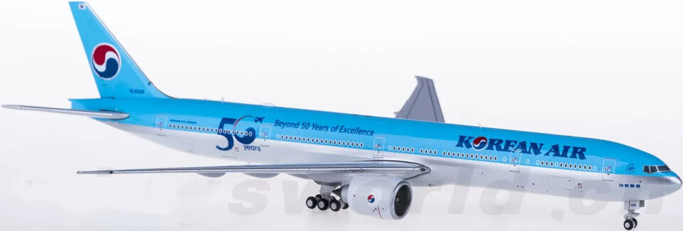 1:400 JC Wings KOREAN AIR BOEING 777-300 Passenger Airplane Diecast Plane Model