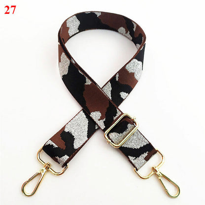 Camouflage Print Bag Shoulder Strap Handbag Replacement Adjustable Belt Handle ⊰