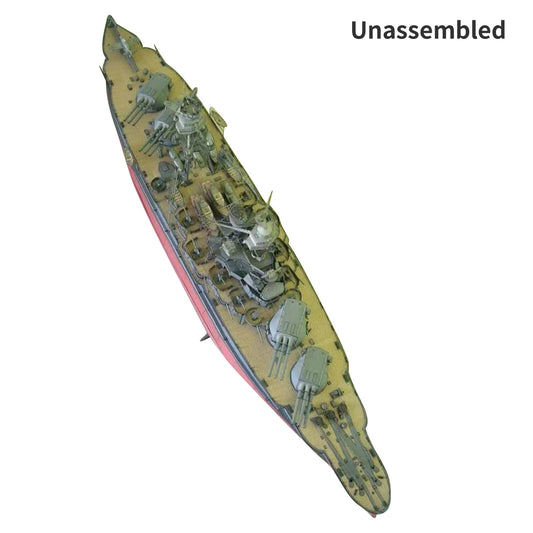 1/250 US NAVY USS Arizona BB-39 Battleship Paper Model Military Ship Sciene DIY