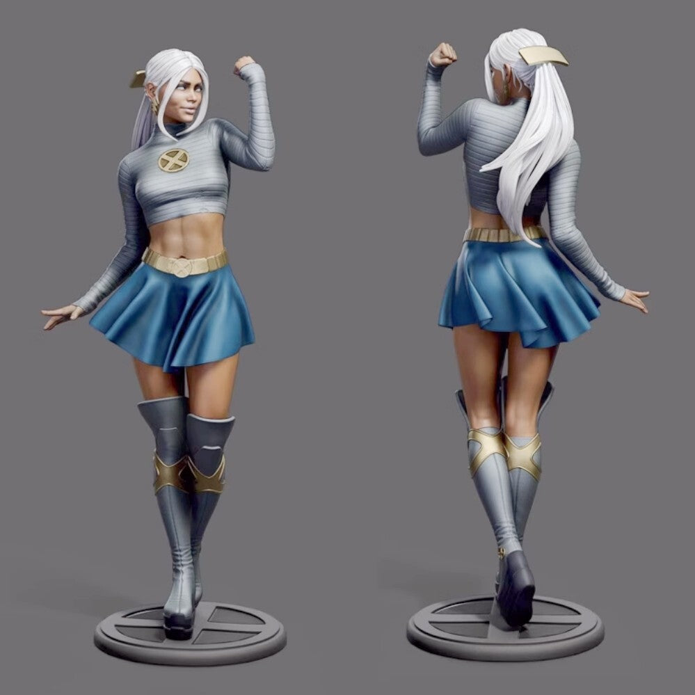 1/24 resin figure model kit Fantasy Storm 3D Printing Unassembled Unpainted