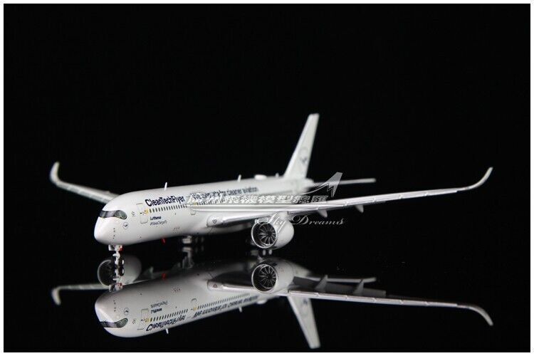 1:400 JC Wings Lufthansa AIRBUS A350-900XWB Airplane Flap Down Diecast Model