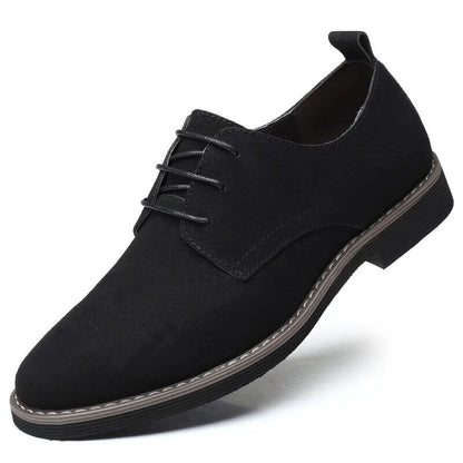 Men Suede Shoes Blue Shoes Men Flats Men Sneakers Casual Men Shoes