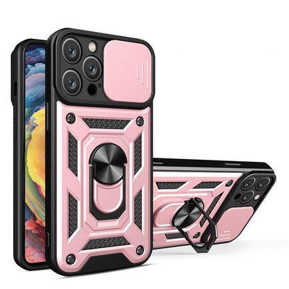 Suitable for iPhone 17 Pro Max Sergeant Ring Holder Phone Case Protective Cover