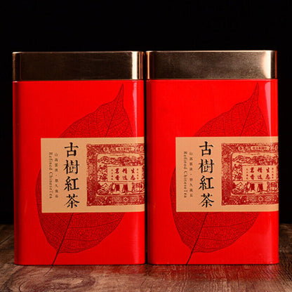 Yunnan Dian Hong Tea Ancient Tree Iron Canned Natural Loose Leaf Black Tea 500g