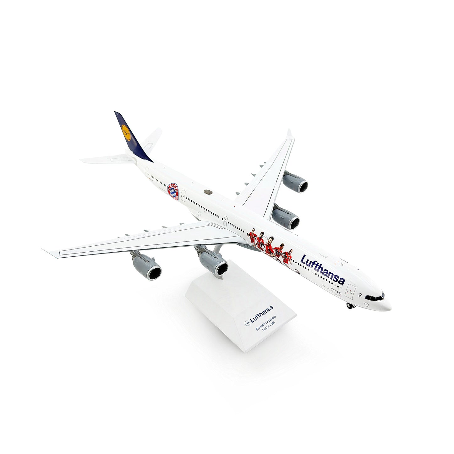 1:200 Z2MODEL Lufthansa Airbus A340-600 D-AIHK Passenger Plane Diecast Model