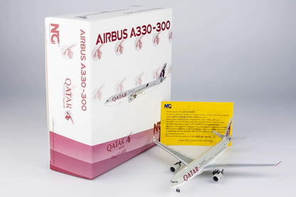 1:400 NG Model QATAR AIRBUS A330-300 Passenger Aircraft Diecast Airplane Model