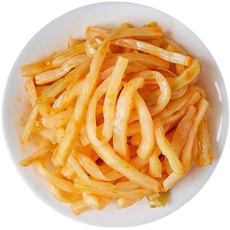 320g Crispy Bamboo Shoots in Red Oil - appetizer. Rice dish. Ready-to-eat.
