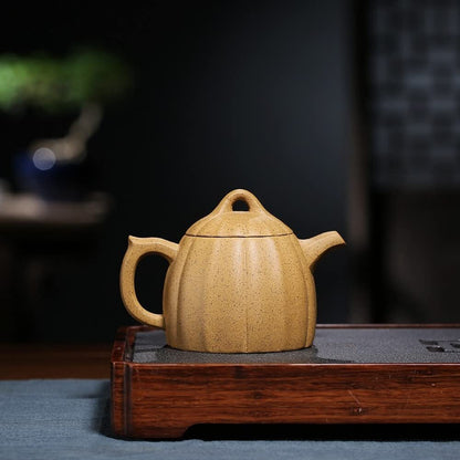 240ml Yixing Purple Clay Teapot Kung Fu Tea Set Tea Ceremony Kettle Decor