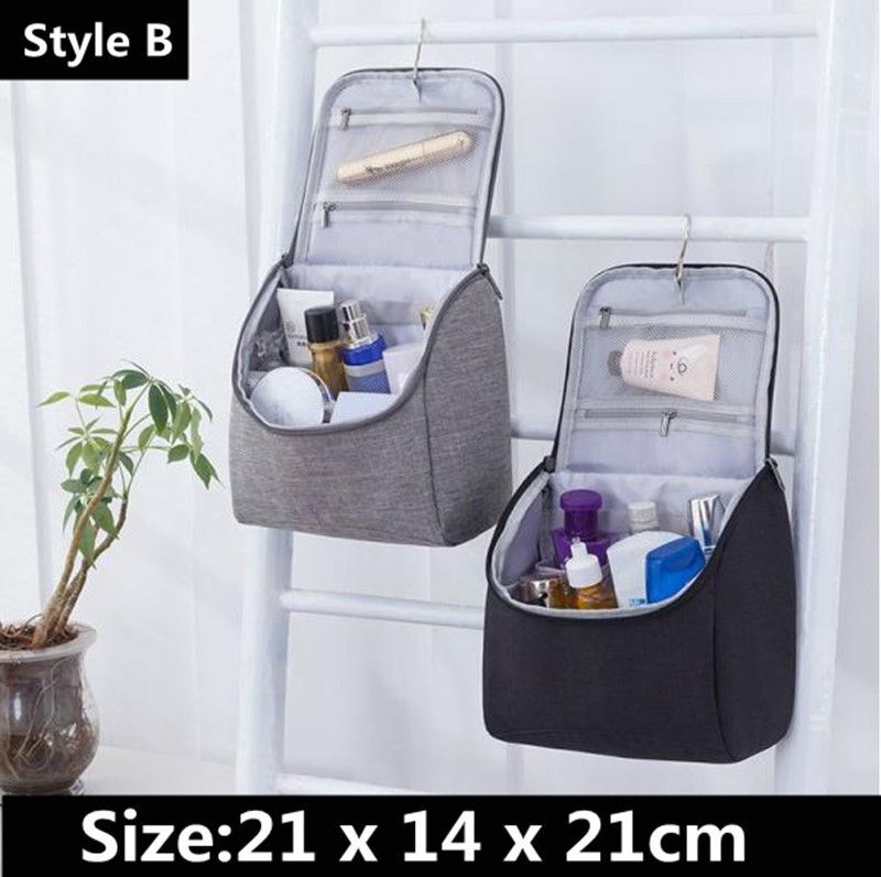Hanging Cosmetic Bag Travel Make up Toiletry Storage Cases Organizer Pouch S/M/L