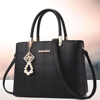 Fashion Women's Ladies PU Leather Backpack Handbag Shoulder Bag Crossbody Purse