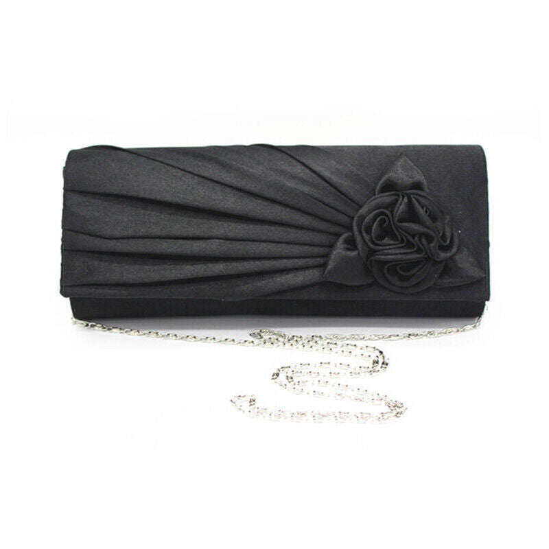 Banquet Bag Chain Handbag Clutch Purse Bridal Clutch Dinner Bag Imitation Silk